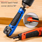 Multifunctional Electric Corner Screwdriver – High Torque 90° Right Angle Manual Tool (Blue & Orange)