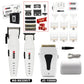 WMARK NG8632KIT & JUCAI JC10000 Professional Hair Clipper Set – DLC Blade, 10000RPM