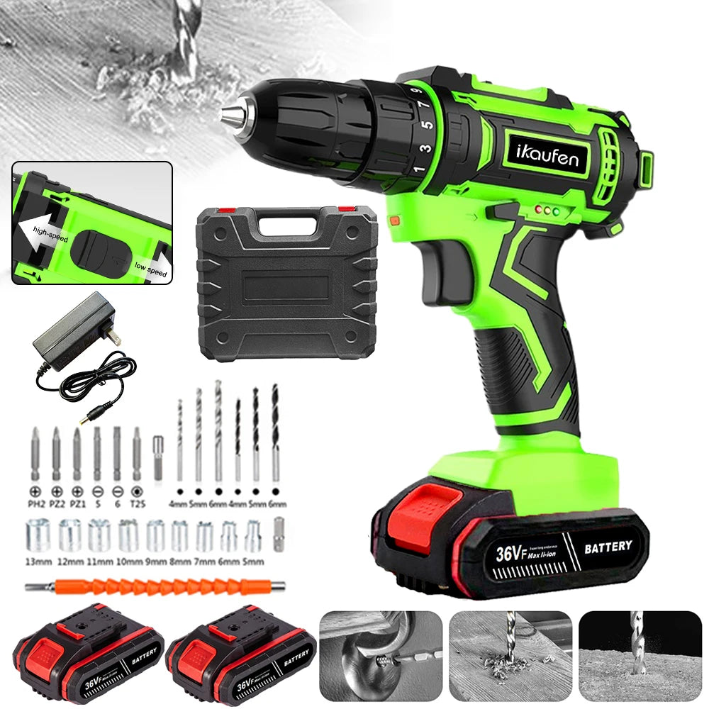 Top Sale 18V Cordless Multi-Function Impact Drill