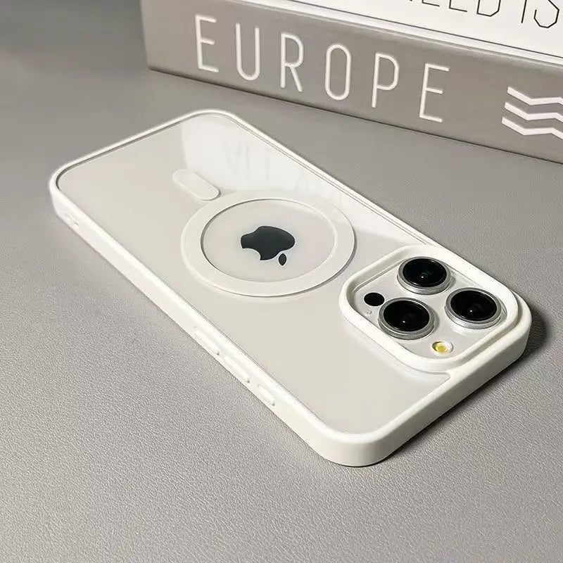 Luxury Candy Magsafe Wireless Charge Phone Case For iPhone 17 16 15 14 13 12 11 Pro Max 16 Plus 16e 17 Air Magnetic Bumper