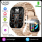 LIGE Smart Watch Women Bluetooth Connect Phone 24 Hour Health Monitoring Sports Bracelet Digital