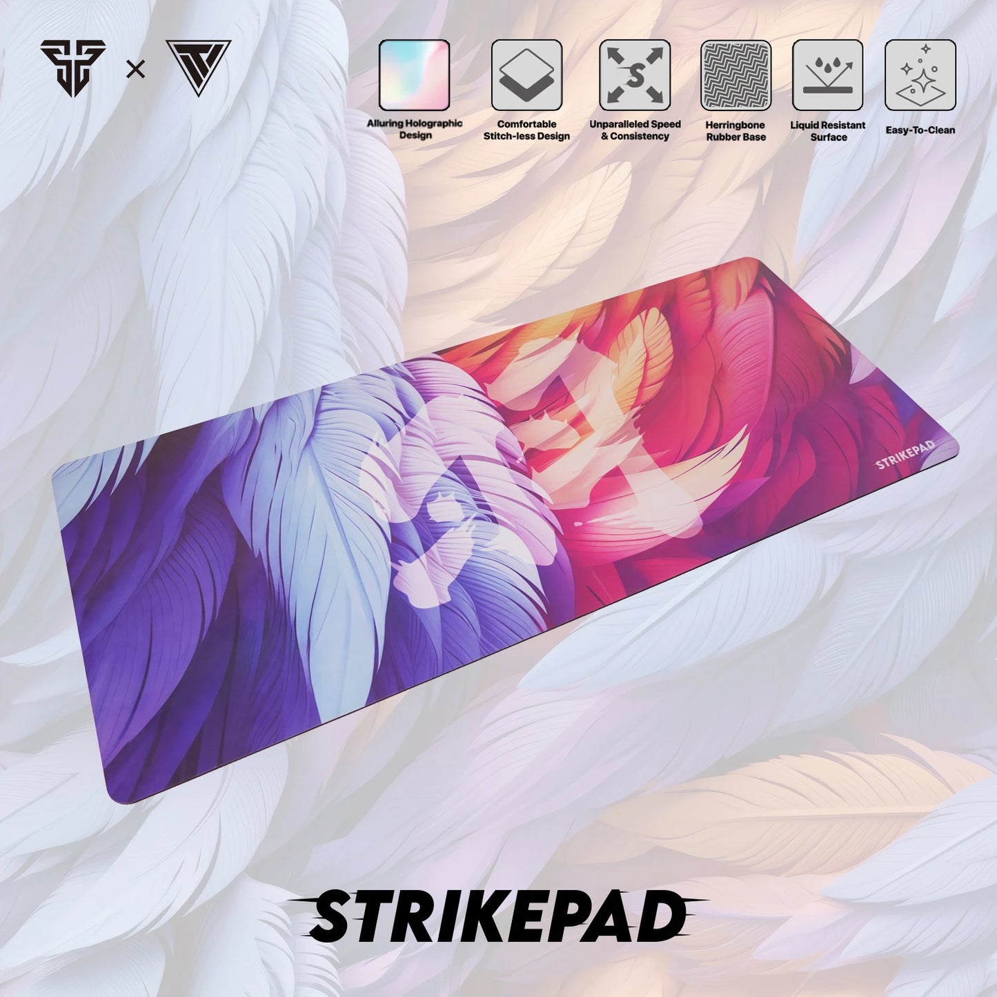 Copy of FANTECH Strikepad MST901 Gaming Mousepad 900x400x3mm Transformation Pattern Waterproof and No Edge Stitching Speed Mouse Mat