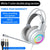 G60 Gaming Headset 7.1 Stereo Virtual Surround Bass Headphone with Microphone LED Light Foldable G58