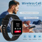 Smart watch, wireless calling/dial, multi-Sport mode, calling reminder and rejection,fitness monitoring, for iPhone/Andriod