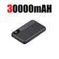 OnePlus Mini Power Bank 30000mAh Large Capacity Fast With Built-in 3 Cables Battery For IPhone Samsung Huawei