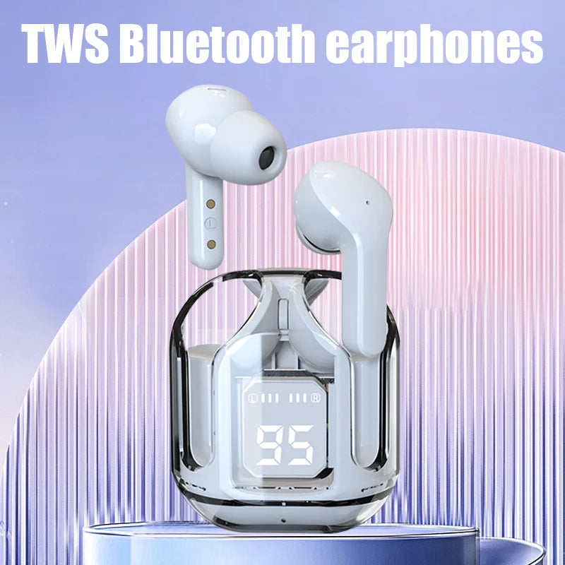 Air 31 Transparent Wireless Bluetooth Headset Small In Ear Buds Sports Stereo TWS Outdoor Sports for Phones