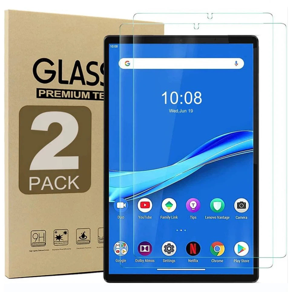 2Pcs Tempered Glass For Lenovo Tab M10 FHD Plus 10.3'' TB-X606F Tablet Screen Protector For M10 Plus 10.3 Premium 9H Glass Film