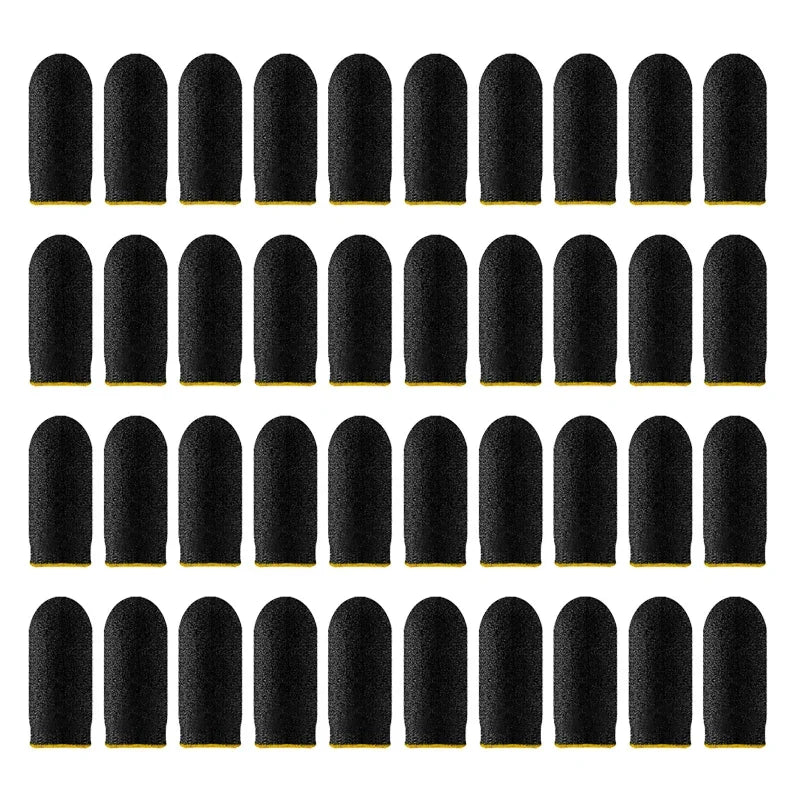 20Pcs Finger Covers for Game Controller – Anti-Sweat, Scratch Resistant PUBG Thumb Gloves