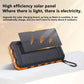 200000mAh Large Capacity Solar Power Bank Fast Charging Portable External Battery  for IPhone Samsun Xiaomi