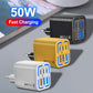 3PD+3USB 100W Wall Charger – QC 3.0 Fast Charging Adapter for iPhone, Samsung, Xiaomi & Huawei