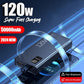 VIVO 120W Power Bank 50000mAh High Capacity Super Fast Charging Battery For iPhone Samsung Huawei
