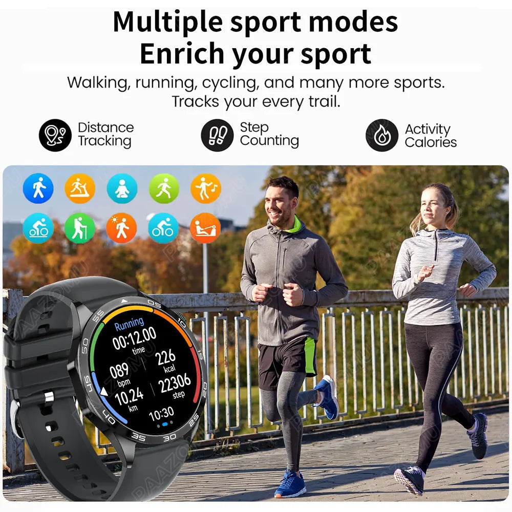2025 New For Huawei Smart Watch Men Watch 4 Pro+ 1.50 Inch HD Screen Bluetooth Call Health Monitoring New Watch 4