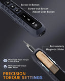 JAKEMY 180-in-1 Electric Screwdriver Kit – Mini Precision Set with 162 Bits & 3 Torque Settings for Phone, Camera & Laptop