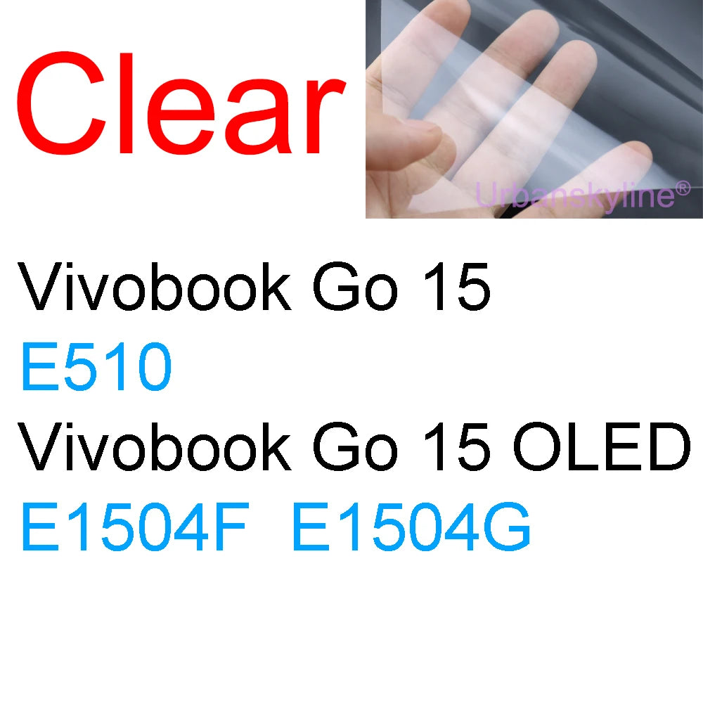 Screen Protector for ASUS Vivobook 14 Pro 14X OLED 15 15X 16 16X 17 17X 13 12 S Flip GO HD Clear Guard Matte Frosted Skin Film
