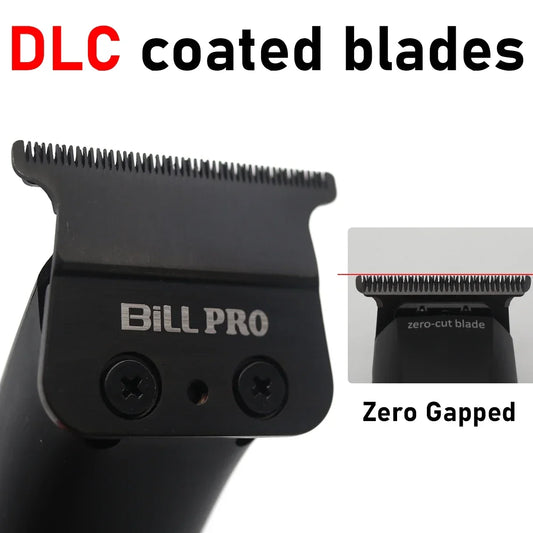 BILLPRO BL-931 Professional Hair Trimmer – DLC Zero-Cut Blade, Gradient Clipper