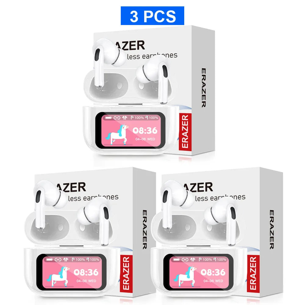 Lenovo ERAZER Original Bluetooth Earphones HIFI Stereo Sound Earbuds With Built-in Mic Touch Screen Wireless Headphones HD Music