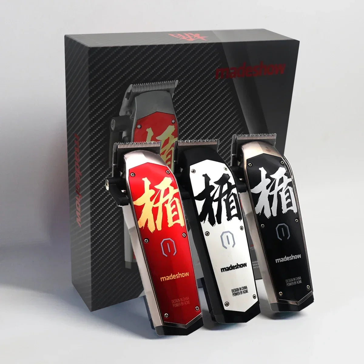 Madeshow M10/M11 Professional Hair Clipper – Titanium Ceramic Blade, 7000RPM Salon Trimmer