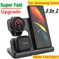 3 In 1 Wireless Charger Stand Fast Charging Dock Station for Samsung Z Fold 3 S23 S22 Galaxy Watch 3 4 5Active 2 S3 S4 Buds