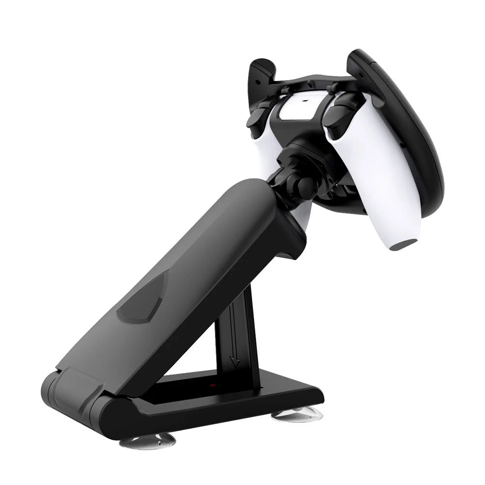 PS5 Multi-Axis Gaming Steering Wheel with Bracket – Racing Game Handle Holder