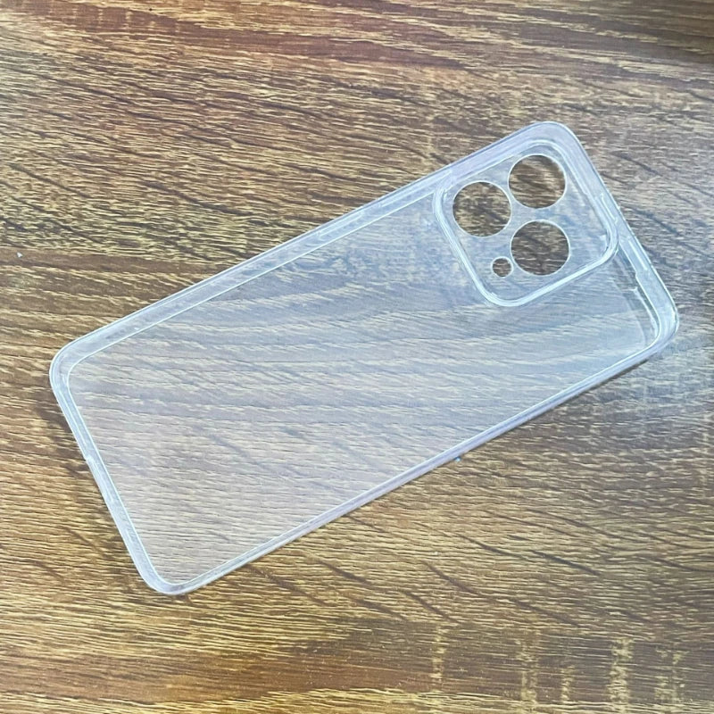 For Cubot A40 Transparent Black TPU Phone Case for CubotA40 CUBOT A40 CUBOTA40 Silicone Soft Protective Back