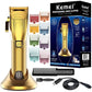 Kemei Professional Hair Trimmer – Electric Shaver & Rechargeable Hair Clipper