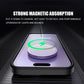Original Case For iPhone 17 Air 16 15 14 13 12 11 Pro Max Plus For Magsafe Magnetic Wireless Charge Lens Protector Matte