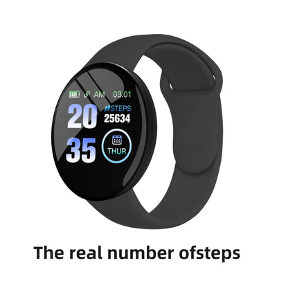 Real Stepcount Smart Watch Multi Function Step Connected For Men And Women Suitable For And Android