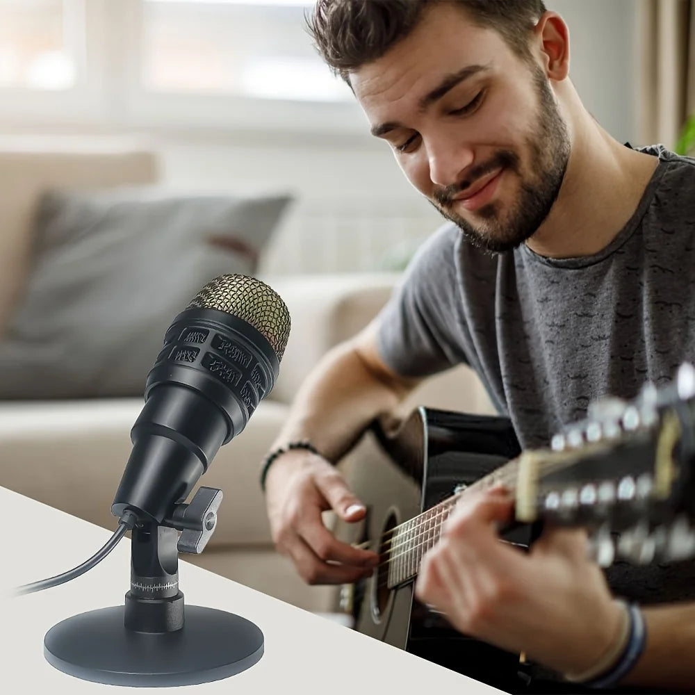 Mini USB RGB Condenser Microphone – Noise Reduction Mic for Streaming, Gaming & Calls