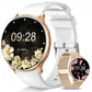 Feminine 1.39'' HD Smart Watch with Menstrual Cycle Tracker Heart Rate & Sleep Monitor IP67 Waterproof Fitness for Women