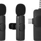 2.4G Wireless Lavalier Microphone – Portable Mini Mic for iPhone, Android & Live Streaming