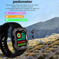 New for Outdoor Smartwatch Military  Men with Led Lighting Bluetooth Call Fitness Heart Rate