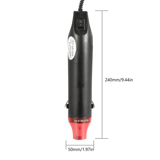 DIY Heat Gun 200℃ 300W Electric Shrink Wrap Heater Tool