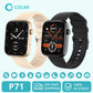 COLMI P71 Voice Calling Smartwatch Men Health Monitoring IP68 Waterproof Smart Notifications Assistant Women