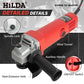 HILDA 1300W 125mm Angle Grinder – Handheld Electric Cutting Tool