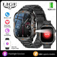 2025 For Xiaomi Outdoor Sports Smart Watch GPS trackr 5ATM Flashlight 1.96" HD Display Screen Bluetooth call Men Fitness