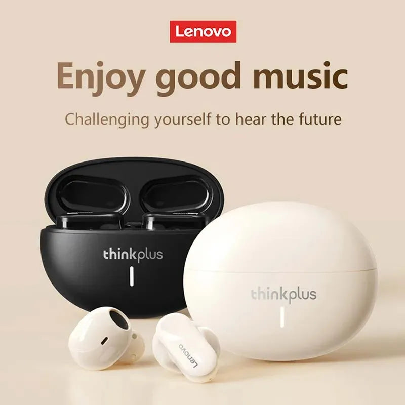 Choice Original Lenovo LP19 Sports In-Ear Headphones TWS Wireless Bluetooth V5.1 Dual HD Microphone