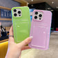 Candy Jelly Cute 2 in 1 Phone Case For Apple iPhone 11 12 13 14 15 16E 16 Pro Max Plus Funda with Card Holder Protective
