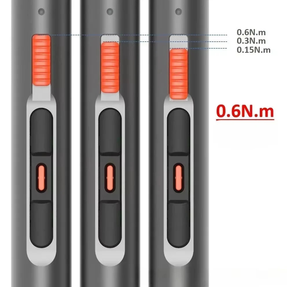 CreationSpace 3.7V Mini Cordless Precision Screwdriver – 72-in-1 Repair Kit with 3-Speed Torque (0.6N.m Max)