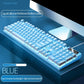 104-Key Wired Gaming Keyboard – Backlit Mechanical Feel for PC & Laptop