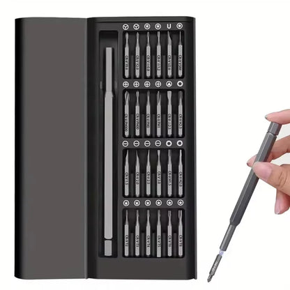 Magnetic Precision Screwdriver Set, 25 In 1 With 24 Piece Mini Pocket  Set, For Mobile Phone PC Came