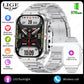 2025 New Professional Sports Smart Watch Men 2.01'' Large Screen Bluetooth Call Flashlight Waterproof Outdoor