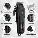 HIENA Professional Hair Clipper – Electric Trimmer & Shaver for Men
