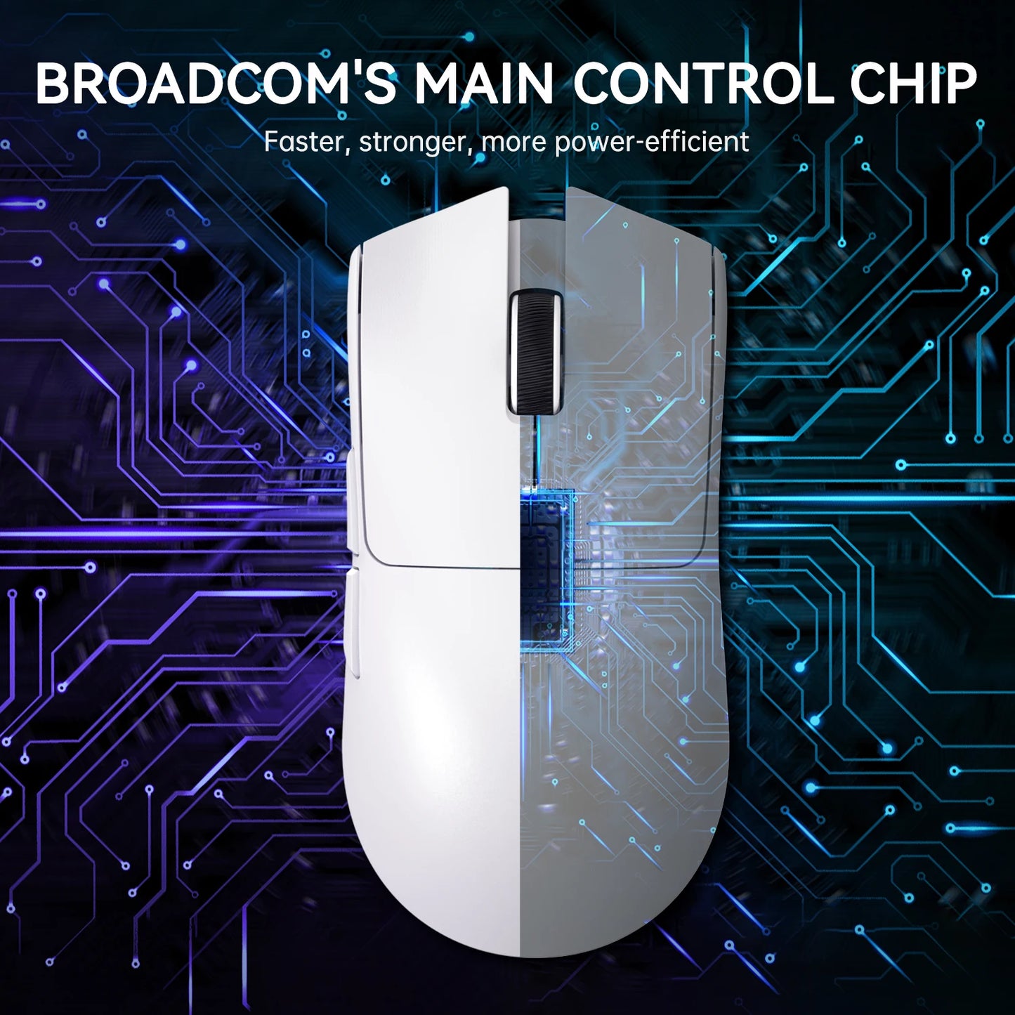 Attack Shark X11 Tri-mode Gaming Mouse – Magnetic Charging, 22K DPI, BT/2.4Ghz/Wired