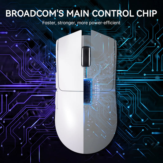 Attack Shark X11 Tri-mode Gaming Mouse – Magnetic Charging, 22K DPI, BT/2.4Ghz/Wired