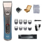 Professional Rechargeable Hair Clipper – LCD Display, Titanium Blade, 3–25mm Nozzles