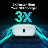 US EU Adapter 20W PD Fast Charger For iPhone 13 12 11 14 15 16 Pro Max Plus Fast USB C Type C Cable Accessories