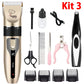 Electric Pet Clipper Grooming Kit – Rechargeable Dog & Cat Hair Trimmer Set