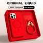 Luxury For Magsafe Magnetic Case For iPhone 15 14 16 Plus 11 12 13 Pro Max 16E Original Liquid Silicone Lanyard Strap Soft