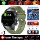 2025 New Non-Invasive Laser Treatment Three High Smart Watch Sapphire screen Blood fat Uric Acid ECG Health Diagnosis