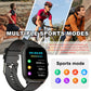 Smart watch, wireless calling/dial, multi-Sport mode, calling reminder and rejection, SMS reminder, for iPhone/Andriod